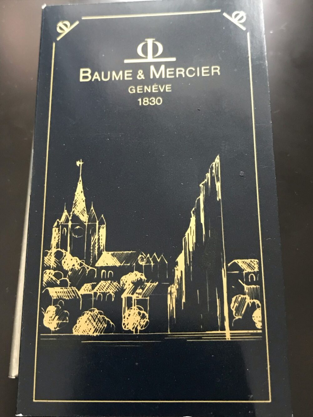 Gents Baume & Mercier: 18k Gold - Image 9