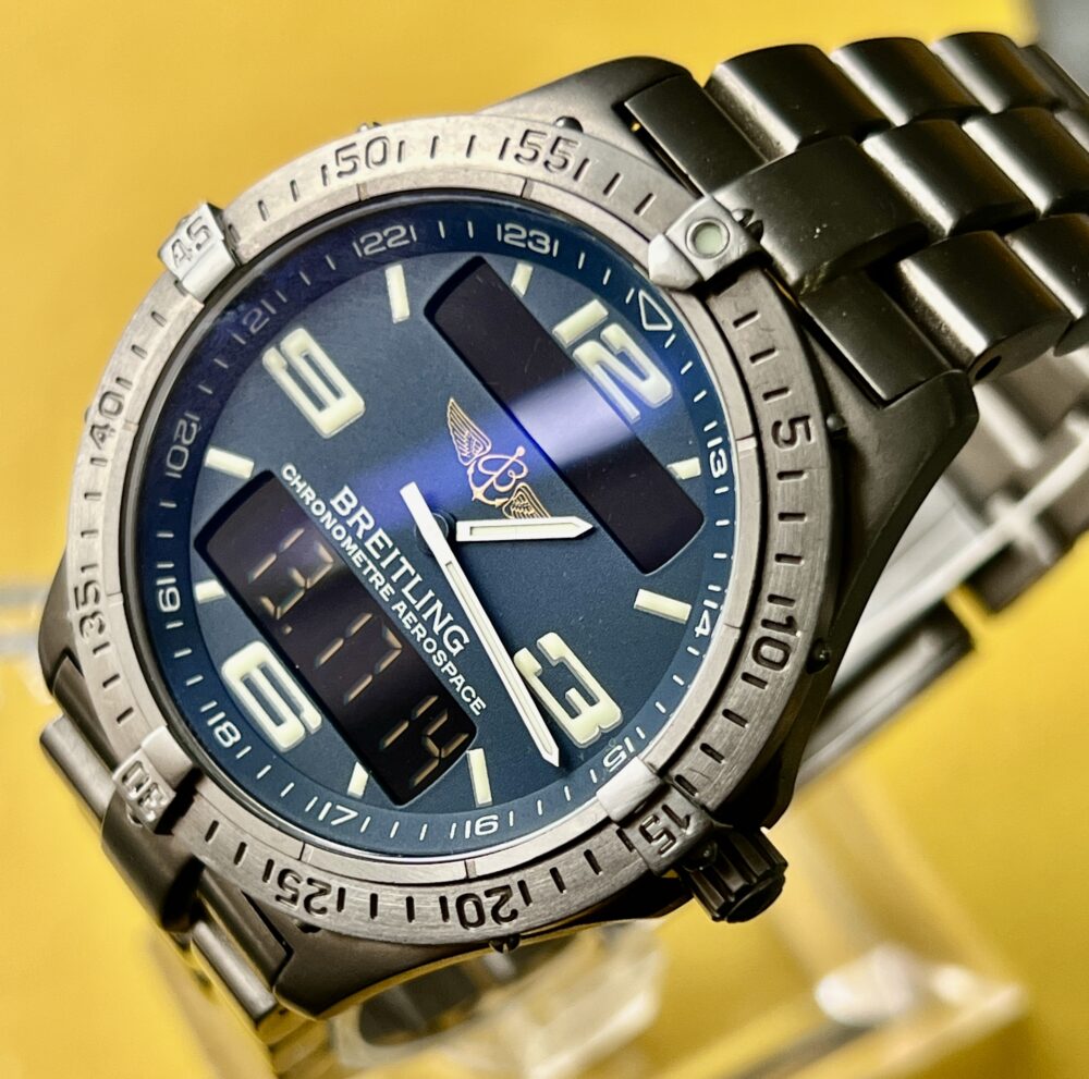Breitling aerospace titanium repetition minutes E75362